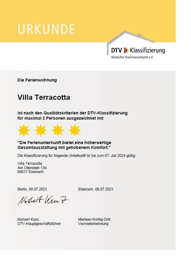 Villa Terracotta Eisenach Ngoại thất bức ảnh